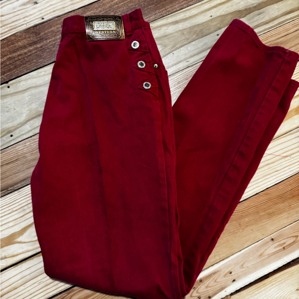 Lawman Women's Jeans with Side Button Detail